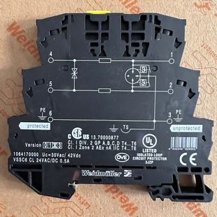 0.5A 魏德米勒 VSSC6 电涌保护器 24VAC 端子式 1064170000