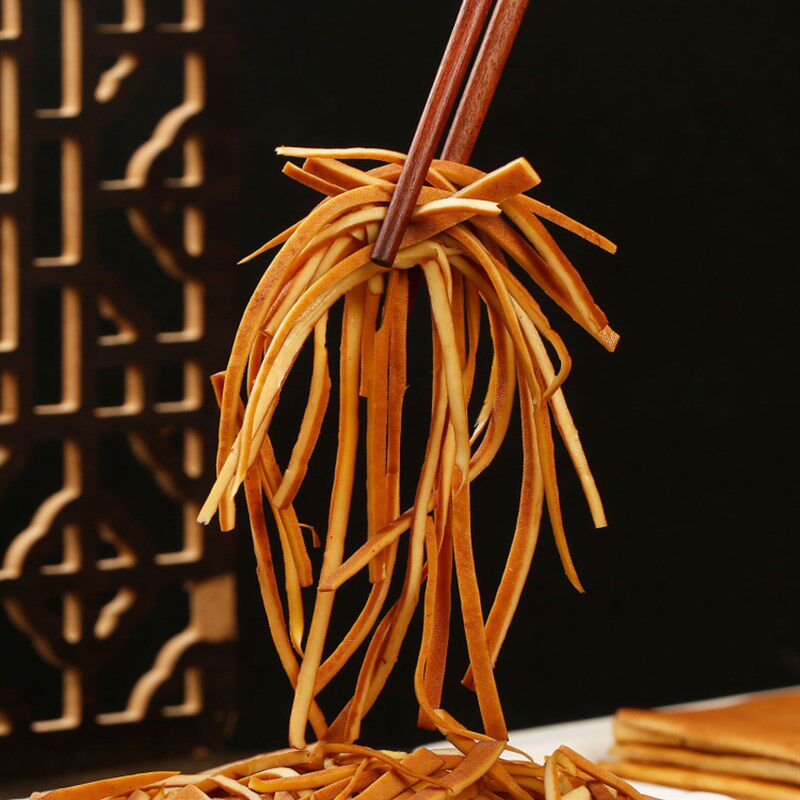 油泼香干500g特色菜油淋豆干丝豆腐L干凉拌湘菜半成品食材商用