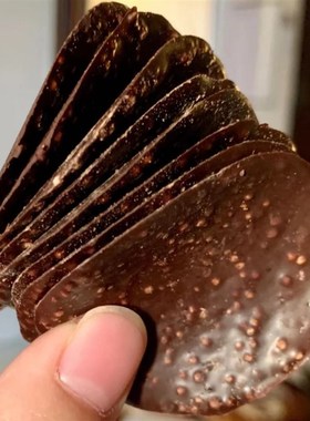 甜甜酱 Hamlet哈姆t雷特比利时进口脆片牛奶黑巧克力榛子橙味薯片