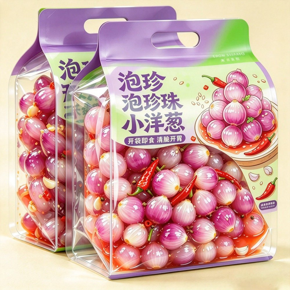 26新货正宗老坛珍珠小洋葱泡菜酸辣不甜新鲜腌制免切特色下饭泡菜