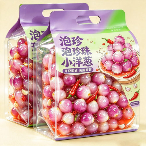 26新货正宗老坛珍珠小洋葱泡菜酸辣不甜新鲜腌制免切特色下饭泡菜