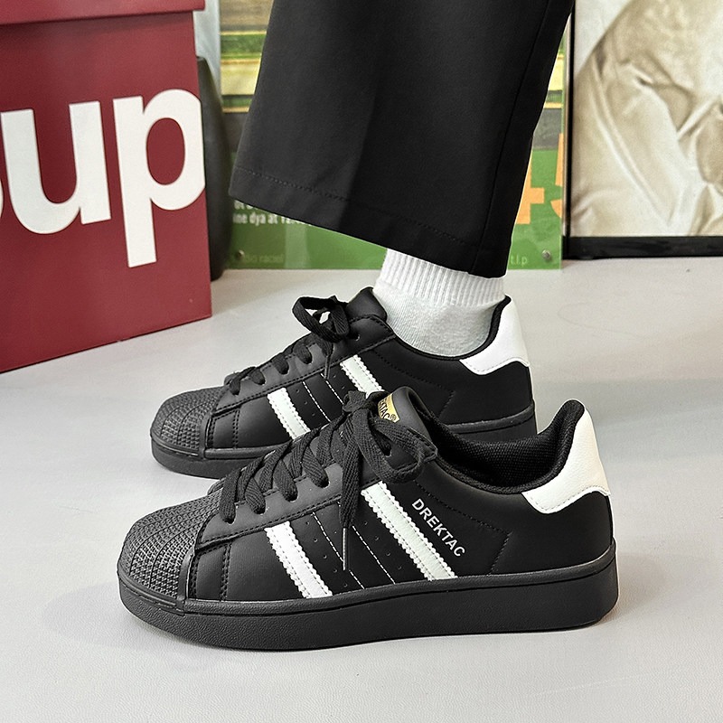 经典贝壳头情侣板鞋ins潮百搭休闲鞋学生运动小白鞋小众设计潮鞋,流行男鞋,休闲板鞋,淘宝优惠券,粉丝福利购,淘宝优惠卷