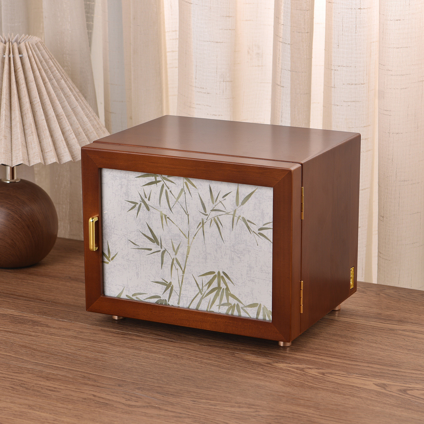 京木夕园实木多层大容量首饰盒