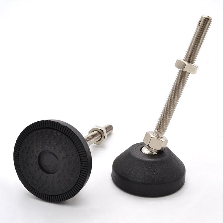 AF-50工业设备机床重型支撑地脚尼龙脚杯螺丝可调万向脚座m8m10批