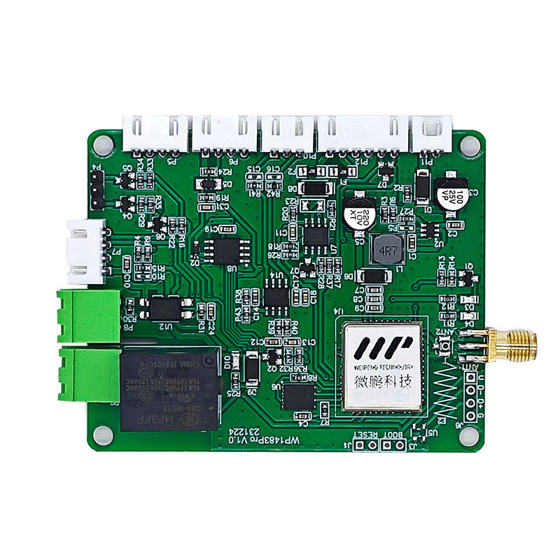 共享景区代步车单继电器TTL和485串口控制语音播报4G扫码支付盒子