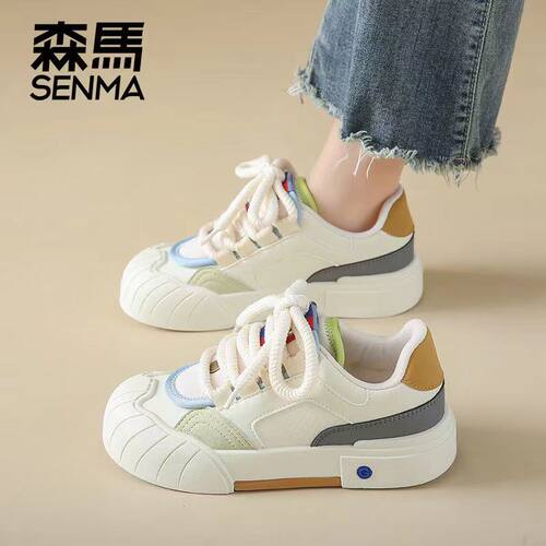 森马女鞋国潮小白鞋夏季网鞋