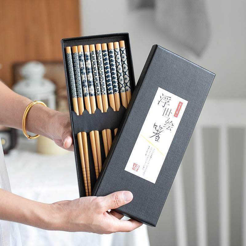 Chinese Gifts style Crafts souvenir chopsticks With gift box