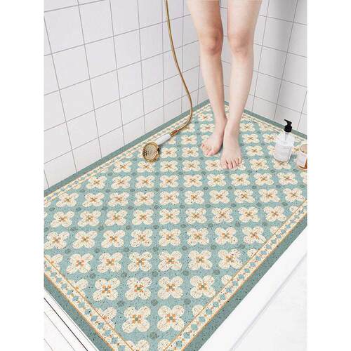 Bath mat shower bathroom toilet bath mat mat household