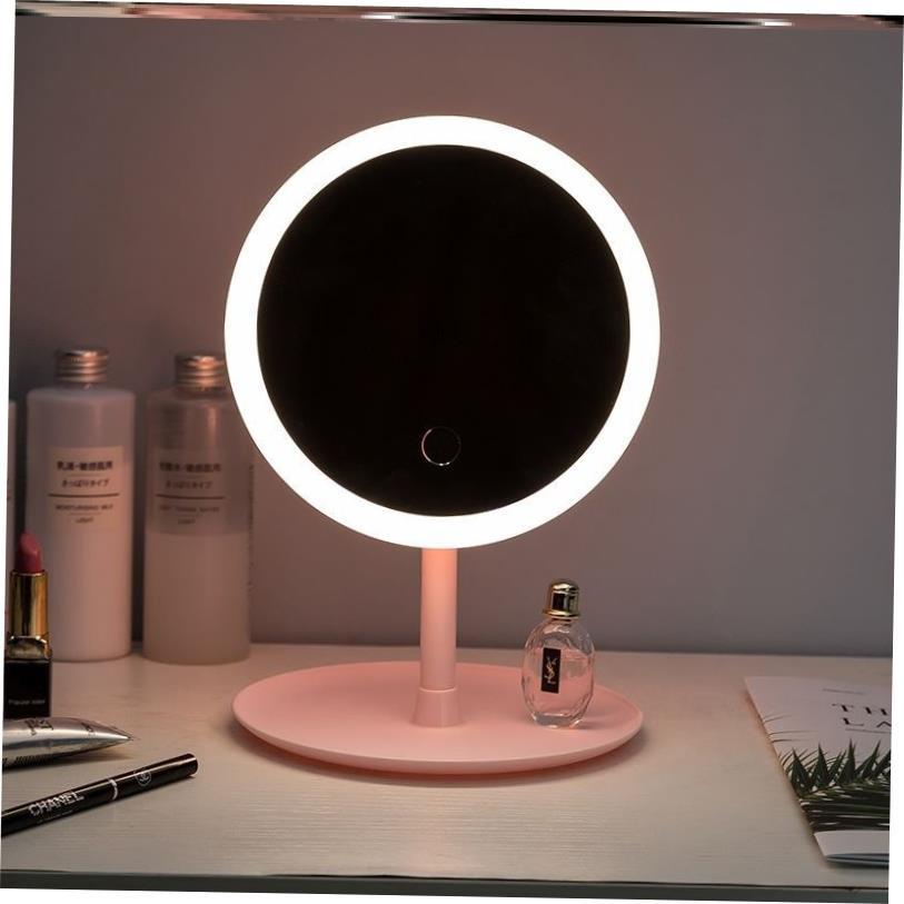 Makeup mirror with light LED mirror化妆镜带灯智能梳妆镜LED1
