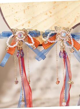 2pcs Flower Hairpin Chinese Hanfu Hair Clips For Women Pearl