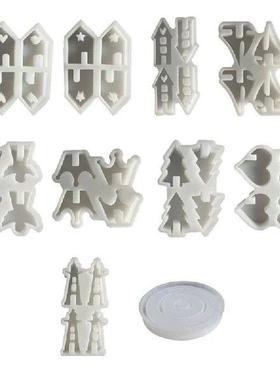 Heart House Castings Molds Baking Molds Resin Mould House