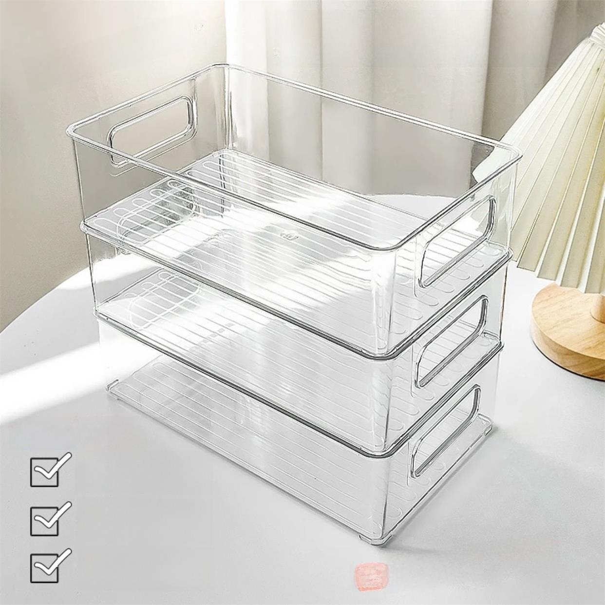 抽屉组织者储物箱塑料杂物容器储物箱