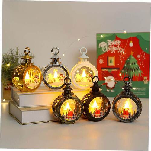 Fairy Lights Christmas LED Wind Lantern Christmas Decoration
