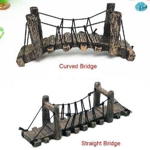 Bridge Resin Decoration Rocks Tank 1pc Fish Aquarium