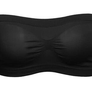 Lady's Sexy Strapless Crop Top Bra Bandeau Boob Tube Bra