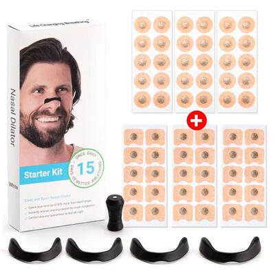 Sport Nasal Dilator Sleep Nose Breathing Anti-Snoring Magnet