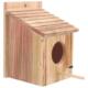 Wooden House Bird Creative Nest Natural Feeder Birthday