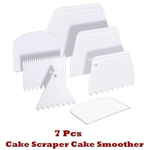 Cake Scraper Smoother Cake Decorating Kit Baking Spatula