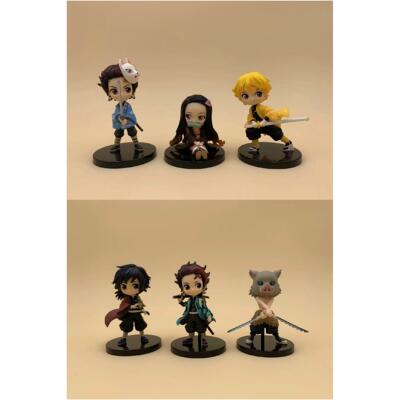 Anime Demon Slayer Figure Kamado Tanjirou Nezuko Action Figu