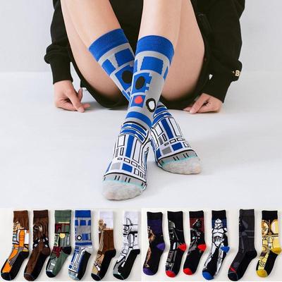 Star Wars Movie socks Master Yoda R2-D2 Cosplay Socks Wooki