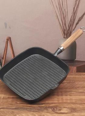 Steak pan Iron pot Nonstick pan Steak only High quality
