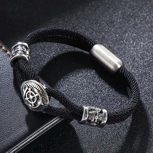 Layer Leather Nordic x27;s Viking New Multi Brlet Men& Woven