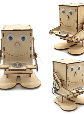 Assembly Model Robot Science Experiment Toy DIY Craft Kits S