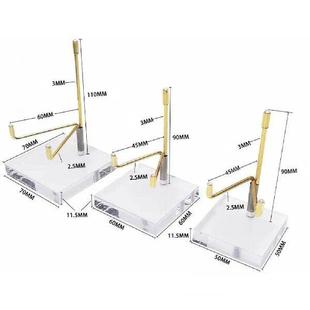 Pottery Acrylic for Stand Platters Display