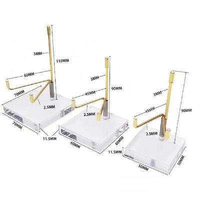 Acrylic Display Stand for Pottery Platters Display Stand