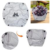 Grade Folding Food Tableware 2PCS Outdoor Lightweight