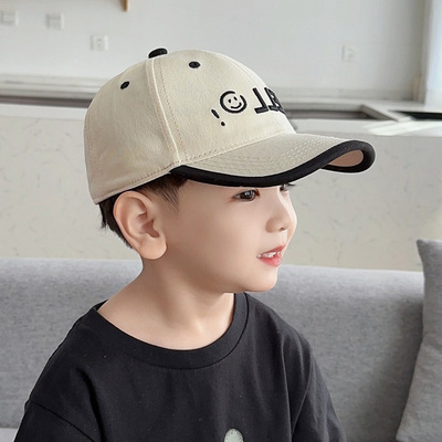 棉鸭舌帽大檐透气速干儿童鸭舌帽