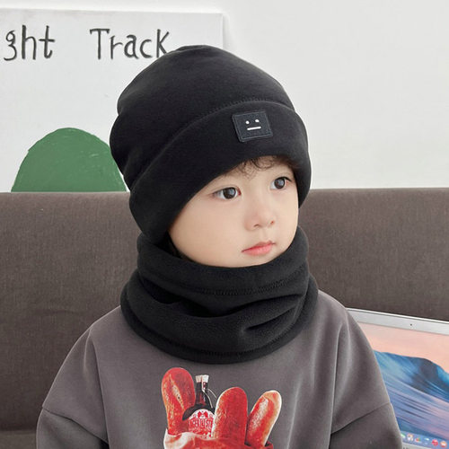 邦爵鸟毛绒套头帽加厚加绒两件套