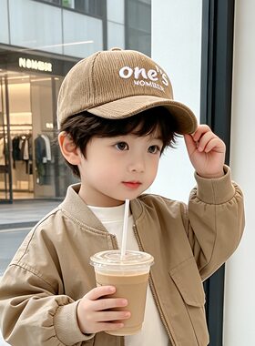 韩版刺绣显脸小男女童棒球帽