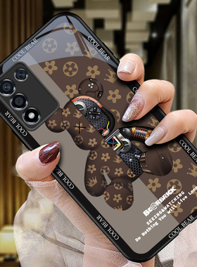 适用Realme真我Q3s手机壳RMX3461手机套RMX3463的新款oppo防摔软壳硅胶男女款玻璃网红硬壳高级感可爱薄全包