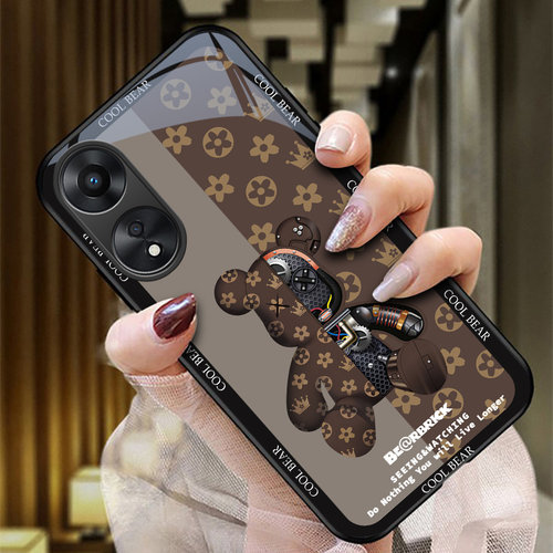 适用OPPOA1pro手机壳PHQ110的手机套A1pro新款oppo保护套防摔软壳硅胶玻璃男女款网红可爱情侣卡通超薄全包个 - 封面