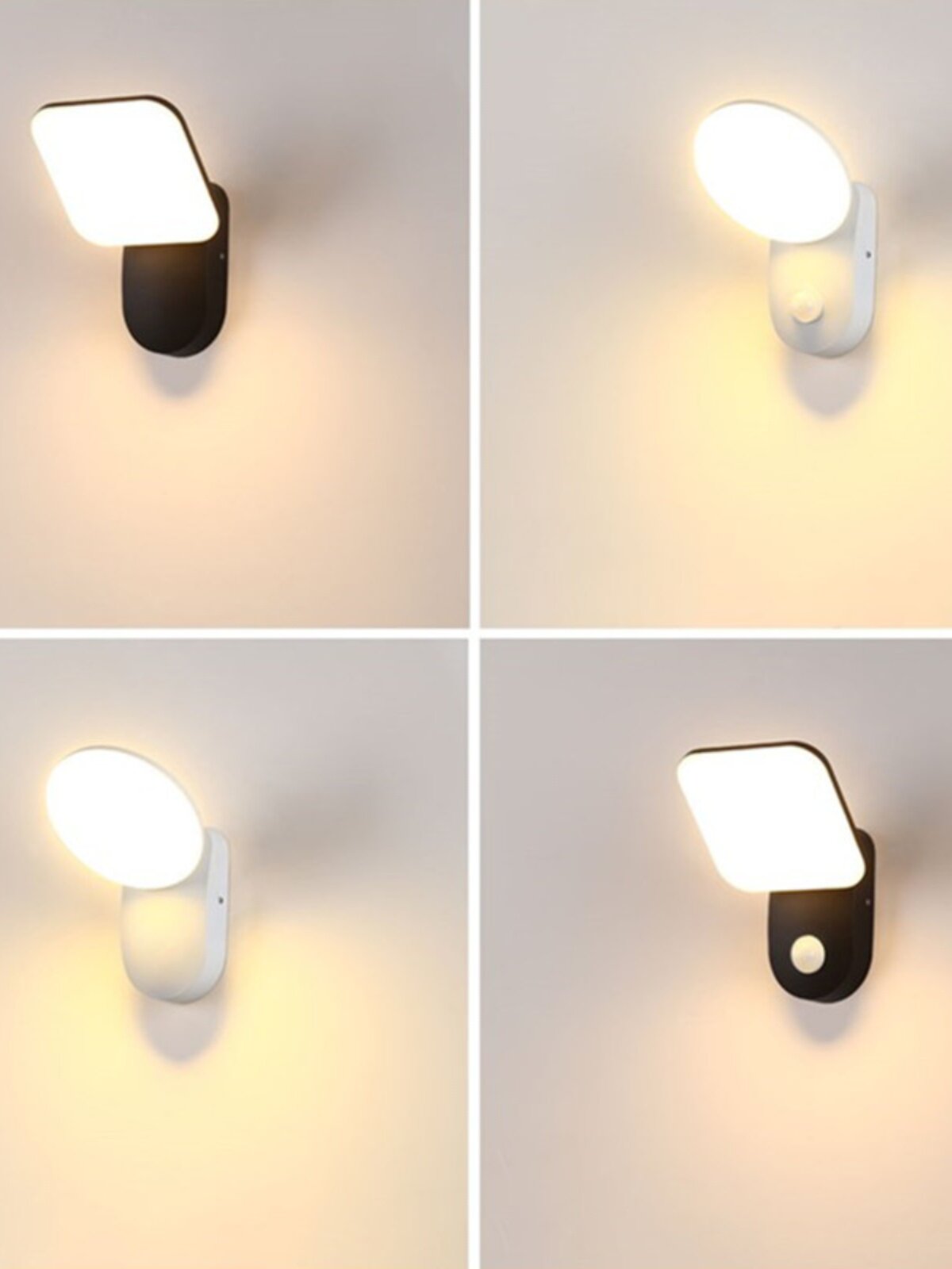 感应开关壁灯户外防水庭院别墅阳台露台门口仓库过道楼梯墙壁照明