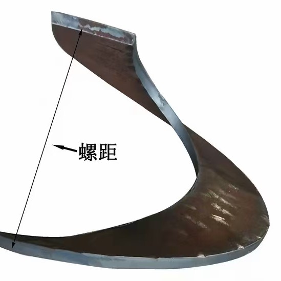 单片等厚螺旋叶片连续整根螺旋叶片304螺旋叶片锰钢洗砂机叶片