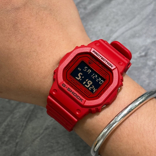 卡西欧新款G-SHOCK马年红运当头时尚潮流运动手表GA-2100RRB-4A