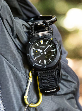 卡西欧手表男Casio登山表太阳能蓝牙户外运动防水防震PRJ-B001B-1