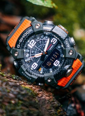 卡西欧新款小泥王运动户外时尚智能蓝牙防泥防震GG-B100-1A