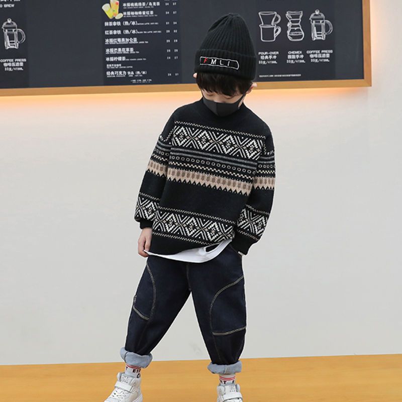 儿童毛衣男宝宝2023韩版
