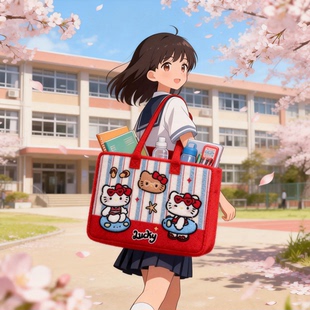 卡通可爱大容量儿童装 收纳袋 棉被褥专用毛毡旅行包防水防潮便携式