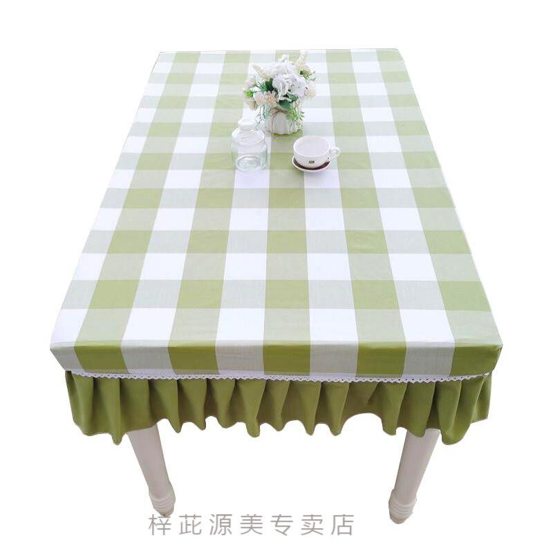 桌布/罩件电脑桌布定制桌布罩长方形幼儿园桌罩套家用茶几餐桌布