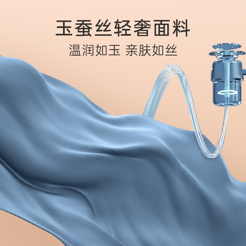 POKALEN枕套乳胶枕专用枕头套夏季单人家用可水洗适用枕芯尺寸：3