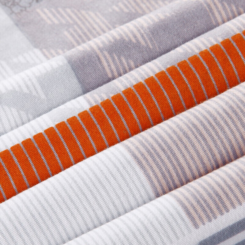 艾薇纯棉被罩单件1.5米单人学生宿舍全棉被套格彩人生150*215cm