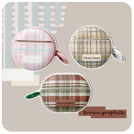 拓岚 适用华为Freebuds4e蓝牙无线耳机保护套Freebuds4i皮质ins拼色格子纹情侣Freebuds3pro防摔pro2/3女款潮