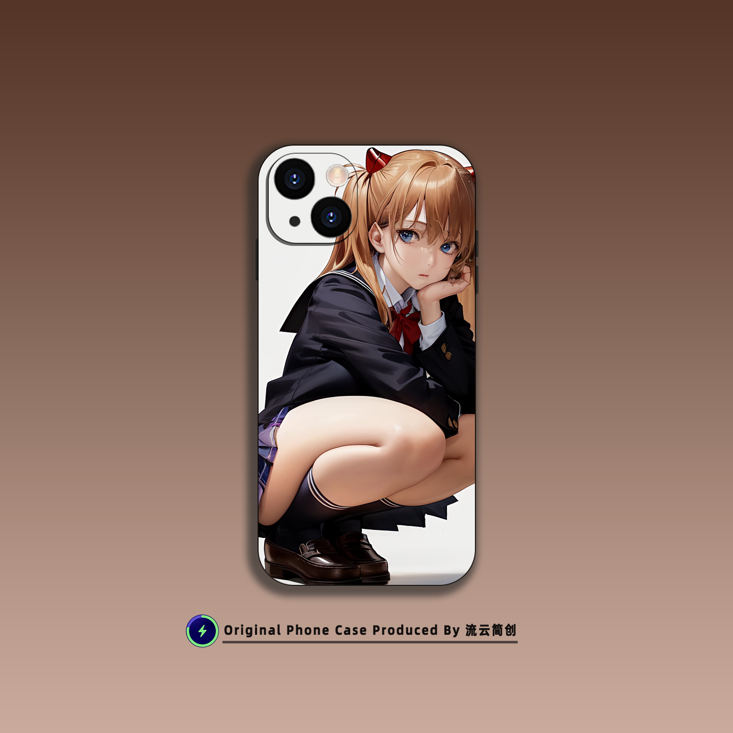 女生明日香手机壳适用iPhone16小米15动漫14福音战士OPPO荣耀90华为VIVO液态硅胶Air磁吸苹果17ProMax二次元