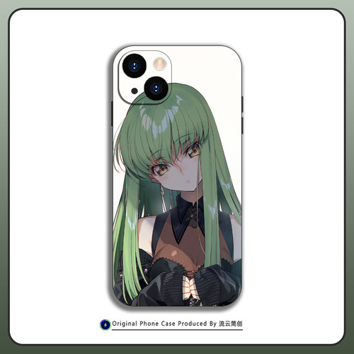 反叛的鲁路修CC女王日系唯美御姐磨砂硅胶手机壳同人周边适用于iPhone16苹果17小众动漫二次元磁吸防摔保护套
