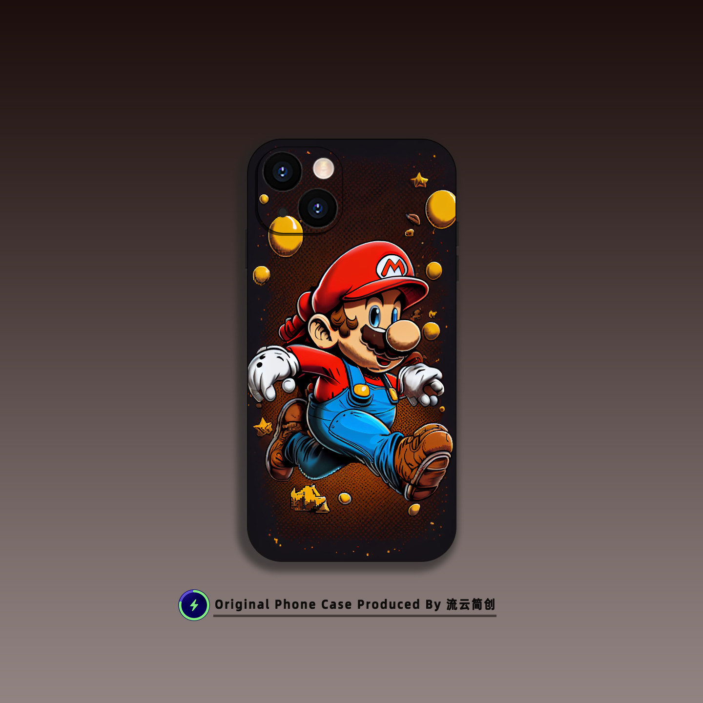 创意马里奥手机壳适用苹果16小米OPPO游戏卡通个性周边15红米K90华为VIVO液态硅胶Air透明磁吸iPhone17ProMax