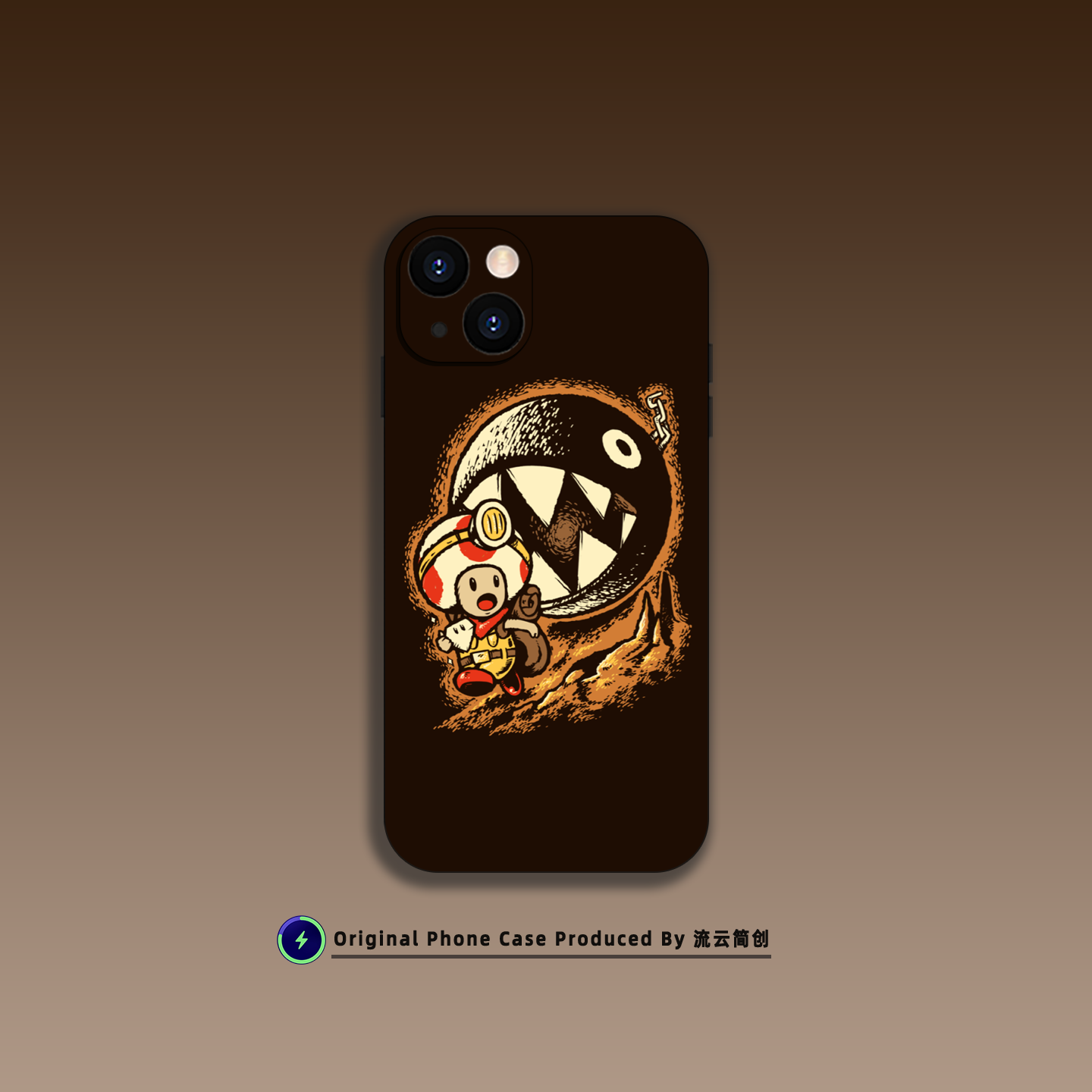 可爱马里奥蘑菇手机壳适用于苹果16小米OPPO艺术15红米K80华为VIVO液态硅胶14透明Air磁吸iPhone17ProMax动漫